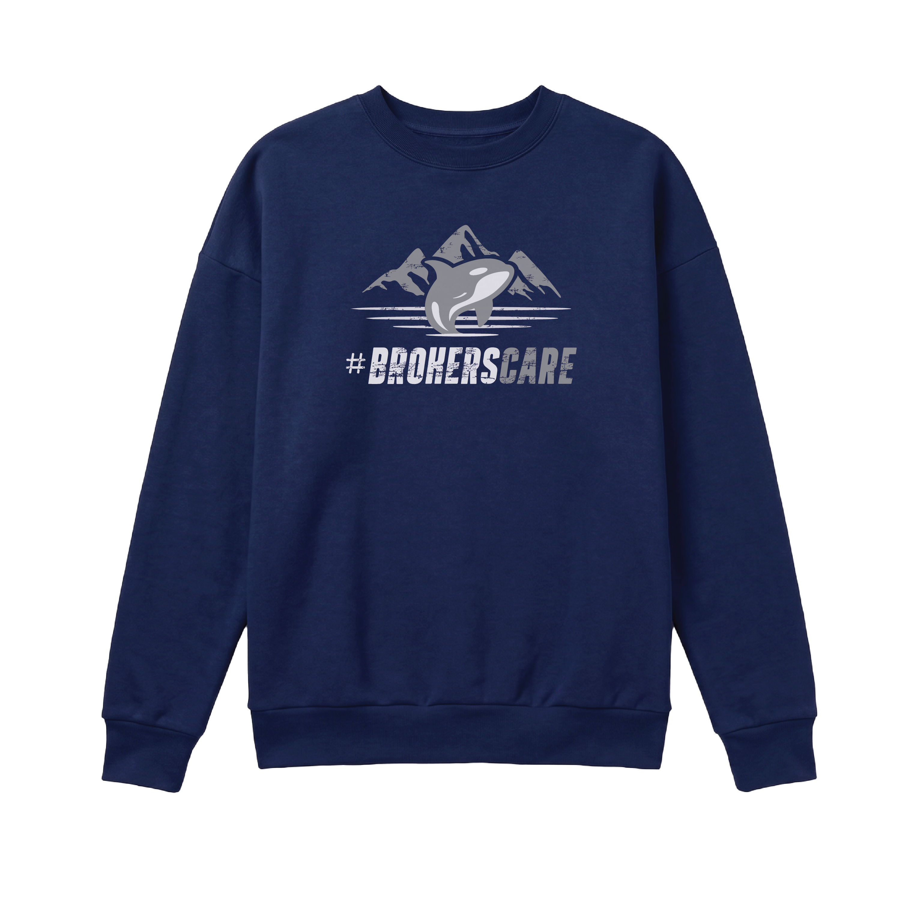 T-shirt promotional banner for #BrokersCare initiative